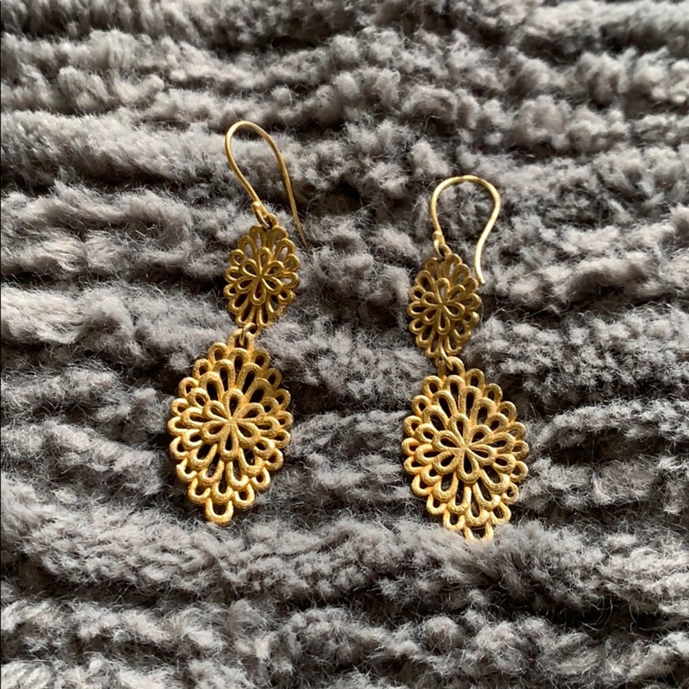 Argento Vivo drop earrings